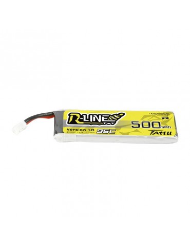 Akumuliatorius Tattu 500mAh 3.7V 95C 1S1P Long