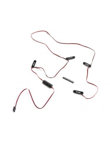 Axial Multi-Color LED Rock Lights with Controller: SCX10 III