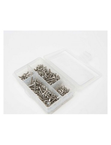 Stainless Steel Screw Kit: Traxxas TRX4