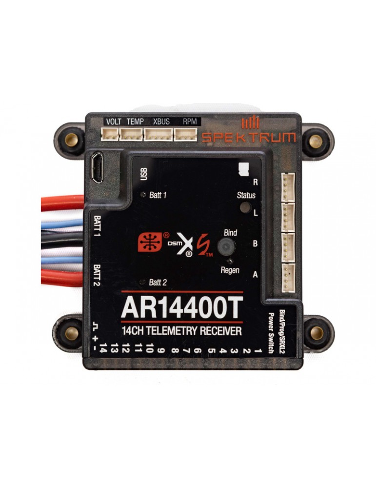Spektrum receiver AR14400T 14CH PowerSafe Telemetry