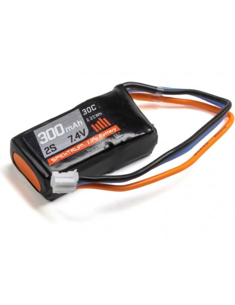 Spektrum LiPo 7.4V 300mAh 30C JST-PH akumuliatorius