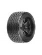 PROTOform Tires 1/10 Rear 31mm, Black wheels (2)