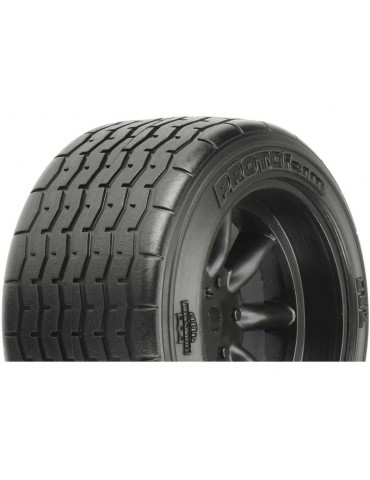 PROTOform Tires 1/10 Rear 31mm, Black wheels (2)