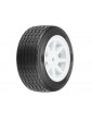 PROTOform Tires 1/10 Rear 26mm, White wheels (2)