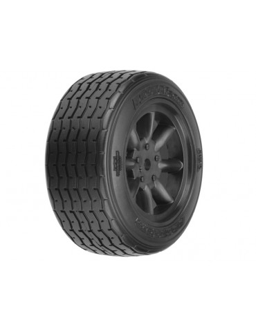 PROTOform Tires 1/10 Rear 26mm, Black wheels (2)