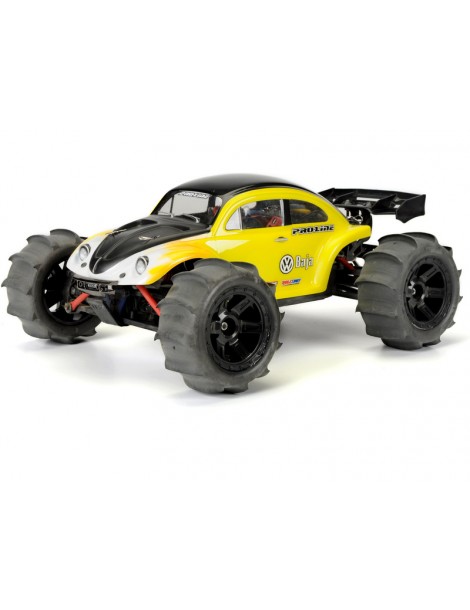 Pro-Line Wheels 2.2", Sling Shot Tires, Desperato H12 Black Wheels (2)