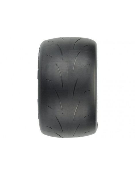 Pro-Line Wheels 2.8", Prime Street Tires, Raid Black H12 Wheels (2)