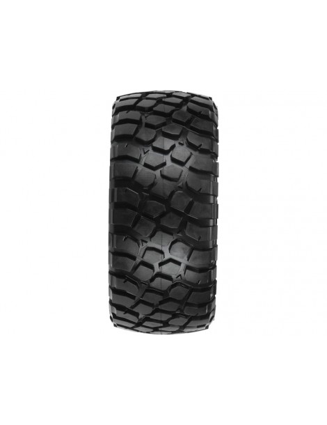 Pro-Line Wheels 2.2/3.0", BFG KR2 M2 SC Tires, Raid H12 Black Wheels (2)