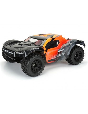 Pro-Line Wheels 2.8", Badlands MX28 Tires, Raid H12 Black Wheels (2)