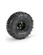 Pro-Line Wheels 1.9", Interco Bogger G8 Tires, Impulse H12 Black Wheels (2)