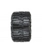 Pro-Line Wheels 3.8", Trencher HP Belted Tires, Raid H17 Black Wheels (2)