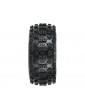 Pro-Line Wheels 2.2/3.0", Badlands MX M2 SC Tires, Raid H12mm Black Wheels (2)