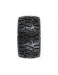 Pro-Line Wheels 2.8", Trencher LP Tires, Raid H12 Black Wheels (2)