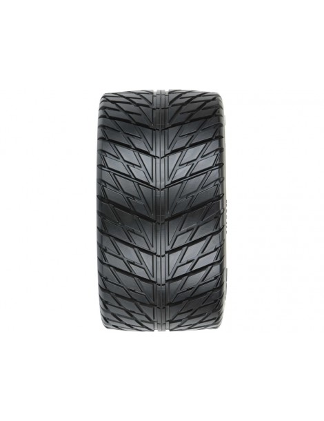 Pro-Line Wheels 3.8", Street Fighter HP BELTED 3.8" MT H17mm Blk Raid (2)