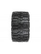 Pro-Line Wheels 2.8", Trencher HP Belted Tires, Raid H12 Black Wheels (2)