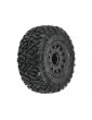 Pro-Line Wheels 2.2/3.0", Icon M2 SC Tires, Raid H12 Black Wheels (2)