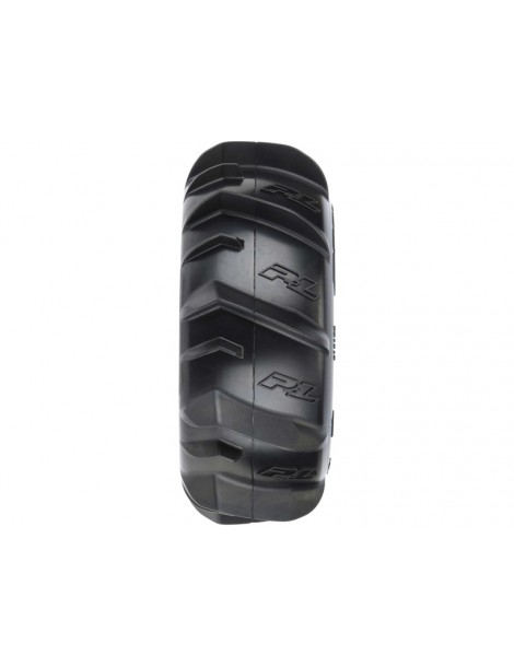 Pro-Line Wheels 2.2/3.0", Dumont SC Tires, Raid H12 Black Wheels (2)