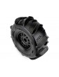 Pro-Line Wheels 2.4/3.3", Dumont Tires, H17 Black Wheels (2)