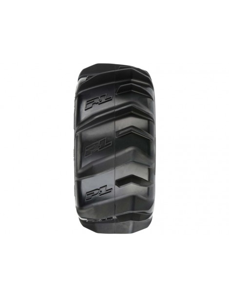 Pro-Line Wheels 3.8", Dumont 3.8" MT Tires H17mm Blk Raid (2)