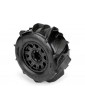 Pro-Line Wheels 3.8", Dumont 3.8" MT Tires H17mm Blk Raid (2)