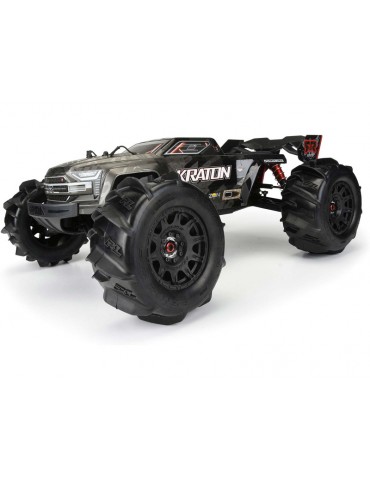 Pro-Line Wheels 3.8", Dumont 3.8" MT Tires H17mm Blk Raid (2)
