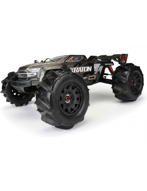 Pro-Line Wheels 3.8", Dumont 3.8" MT Tires H17mm Blk Raid (2)