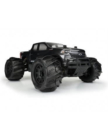 Pro-Line Wheels 2.8", Dumont Tires, Raid H12 Black Wheels (2)