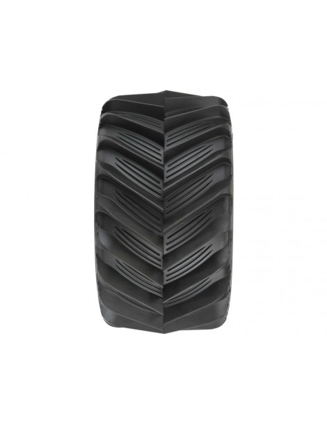 Pro-Line Wheels 2.8", Demolisher Tires, Raid H12 Black Wheels (2)