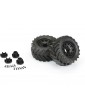 Pro-Line Wheels 2.8", Demolisher Tires, Raid H12 Black Wheels (2)