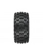 Pro-Line Wheels 5.7", Badlands MX57 Tires, Raid H24 Black Wheels (2)