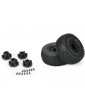 Pro-Line Wheels 2.2/3.0", Gladiator M2 SC Tires, Raid H12 Black Wheels (2)