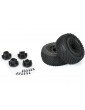 Pro-Line Wheels 2.2/3.0", Gladiator M3 SC Tires, Raid H12 Black Wheels (2)
