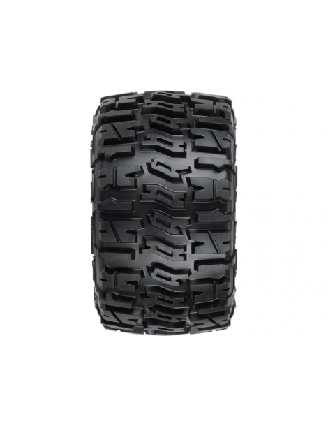 Pro-Line Wheels 2.8", Trencher Tires, Raid H12 Black Wheels (2)