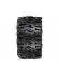 Pro-Line Wheels 2.8", Trencher Tires, Raid H12 Black Wheels (2)