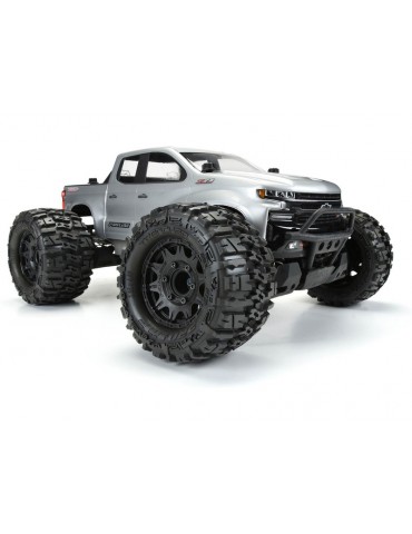 Pro-Line Wheels 2.8", Trencher Tires, Raid H12 Black Wheels (2)