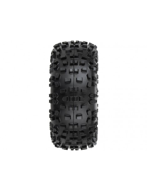 Pro-Line Wheels 2.8", Badlands Tires, Raid H12 Black Wheels (2)