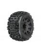Pro-Line Wheels 3.8", Badlands 3.8" MT H17mm Blk Raid (2)