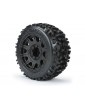 Pro-Line Wheels 3.8", Badlands 3.8" MT H17mm Blk Raid (2)