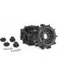 Pro-Line Wheels 2.8", Sand Paw Tires, Raid H12 Black Wheels (2)