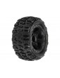 Pro-Line Wheels 2.2", Trencher M2 Tires, Desperado H12 Black Wheels (2)