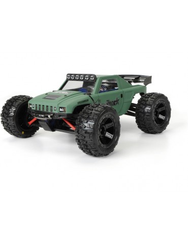 Pro-Line Wheels 2.2", Trencher M2 Tires, Desperado H12 Black Wheels (2)