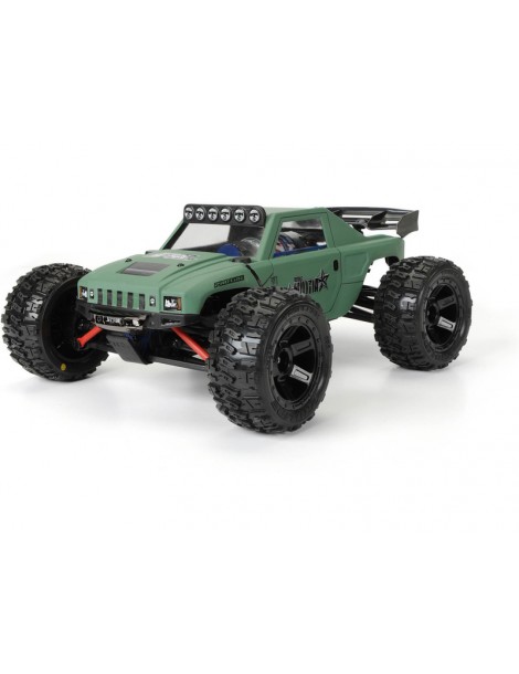 Pro-Line Wheels 2.2", Trencher M2 Tires, Desperado H12 Black Wheels (2)