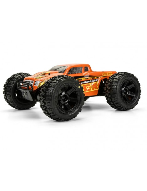 Pro-Line Wheels 2.2", Trencher M2 Tires, Desperado H12 Black Wheels (2)