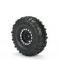 Pro-Line Wheels 1.9", Interco Super Swamper XL G8 Tires, Impulse H12 Black/Silver Wheel (2)