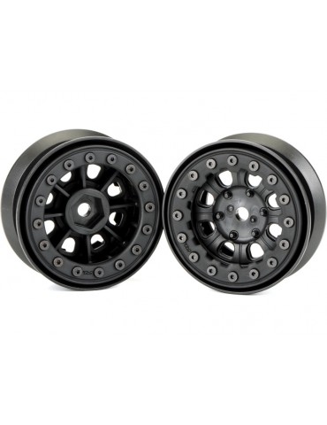 Pro-Line Wheels 1.9" Denali H12mm Rock Crawler Black (2)