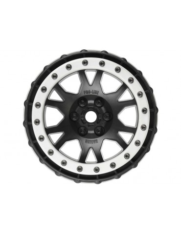 Pro-Line Wheels 4.3" Impulse Pro-Loc H24 Black/Gray (2)