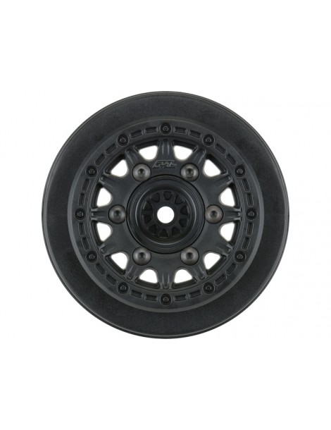 Pro-Line Wheels 2.2/3.0" Raid H12 Short Course Black (2)
