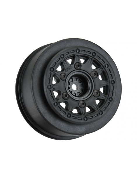 Pro-Line Wheels 2.2/3.0" Raid H12 Short Course Black (2)