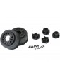 Pro-Line Wheels 2.2/3.0" Raid H12 Short Course Black (2)