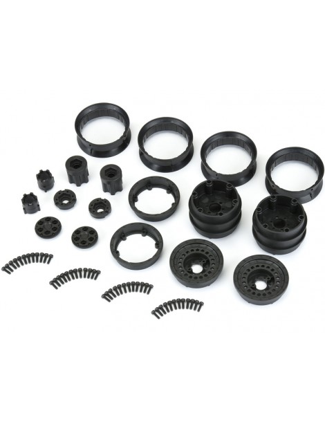 Pro-Line Wheels 1.9" Carbine H12 Rock Crawler Black (2)